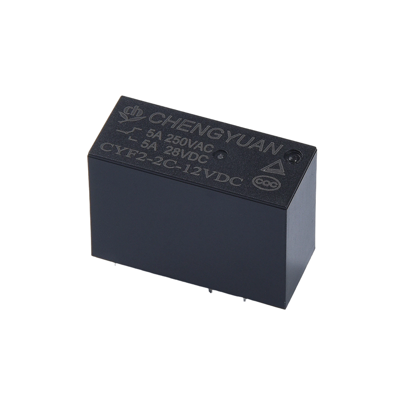 CYF2 relé, DPDT relé, JQX-14F, 5A 250 VAC relé, 8A relé, 8 PIN-es PCB 0,54 W relé.14F teljesítményrelé