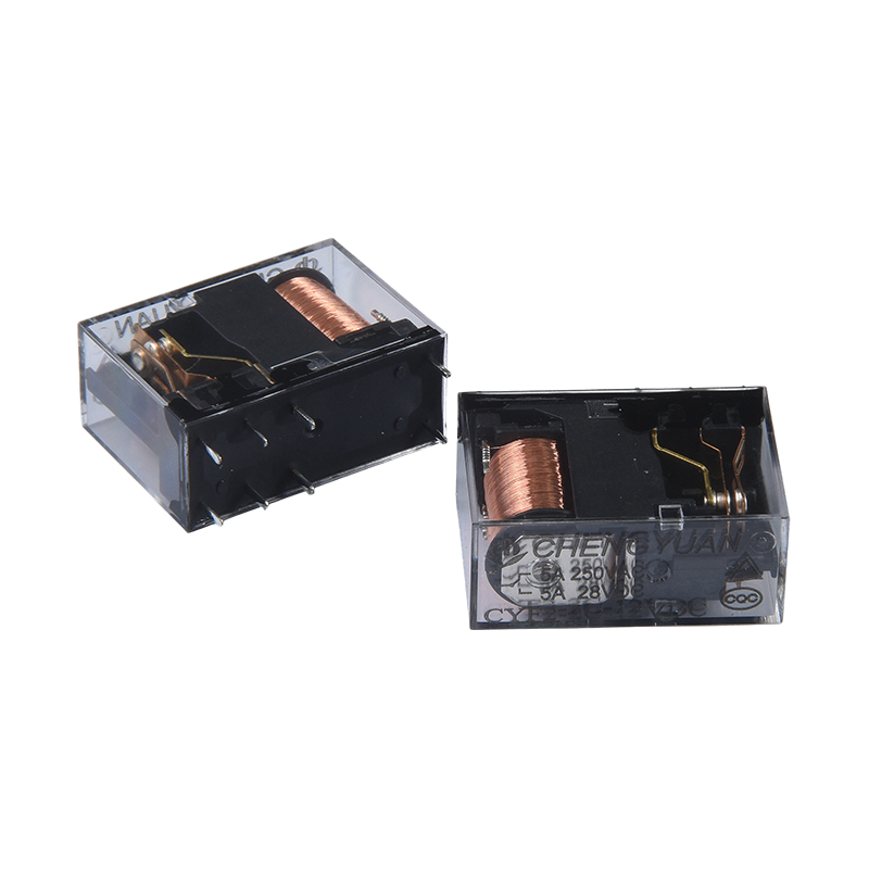 CYF2 relé, DPDT relé, JQX-14F, 5A 250 VAC relé, 8A relé, 8 PIN-es PCB 0,54 W relé.14F teljesítményrelé