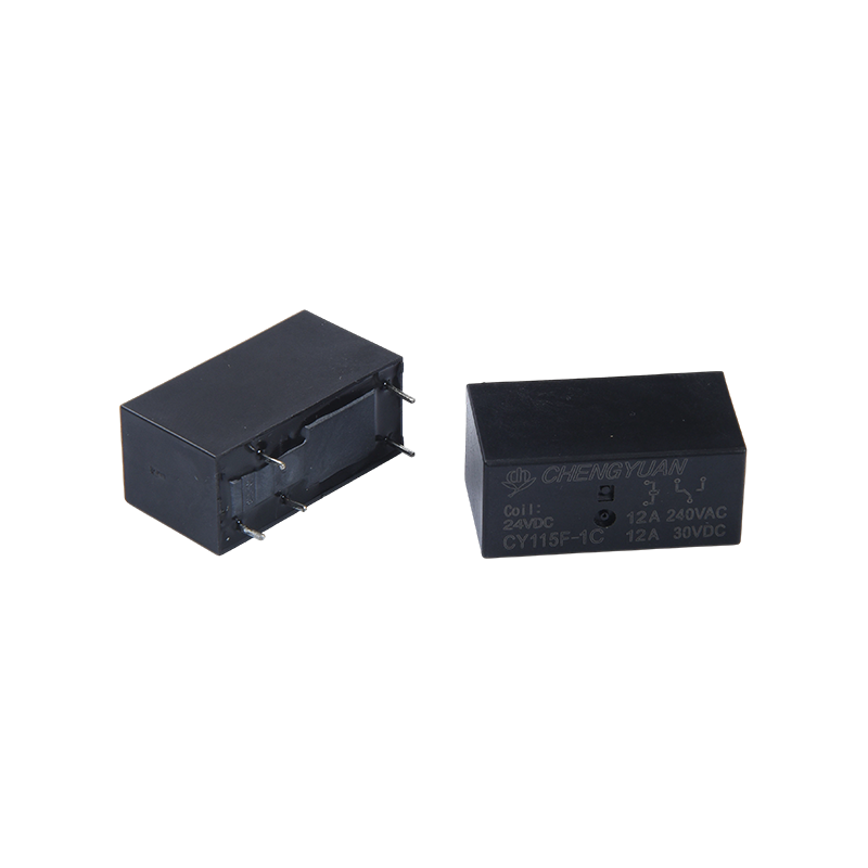 CY115F1 relé, SPSP PCB relé, JQX-115F, 12A 0,4W 5PIN relé.115F teljesítményrelé.