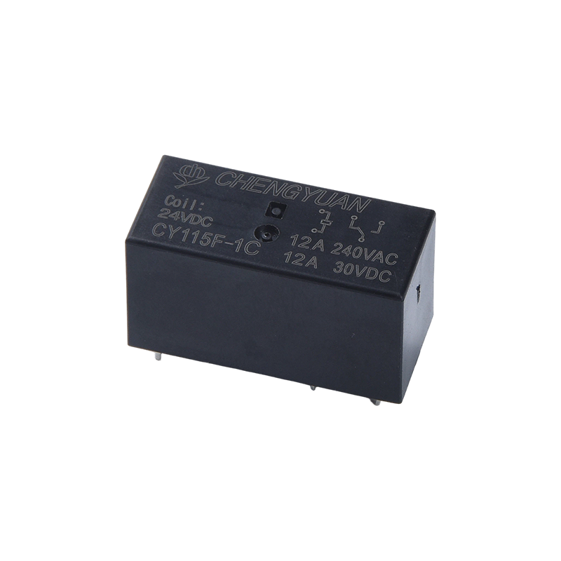 CY115F1 relé, SPSP PCB relé, JQX-115F, 12A 0,4W 5PIN relé.115F teljesítményrelé.