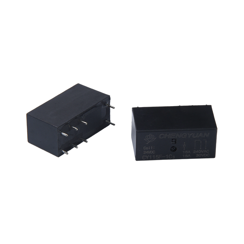 CY115F3 relé, SPDT nyomtatott áramköri relé, JQX-115F, 16A 0,4 W 8PIN relé, NYÁK 1C relé, 115F teljesítményrelé