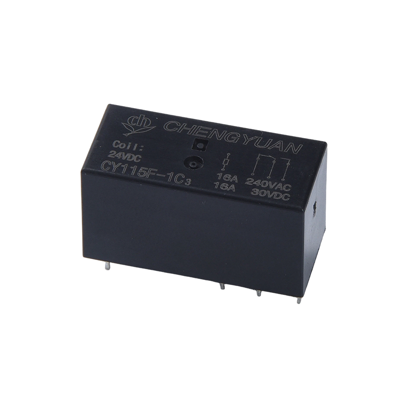 CY115F3 relé, SPDT nyomtatott áramköri relé, JQX-115F, 16A 0,4 W 8PIN relé, NYÁK 1C relé, 115F teljesítményrelé