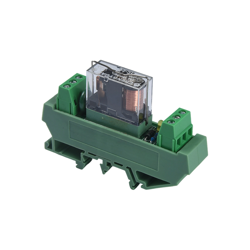 MCYF1 relémodul, 14F sínes relémodul, 14F 10A ipari csatlakozómodul.