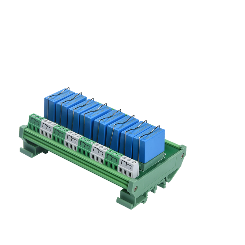 MCYF1 relémodul, 14F sínes relémodul, 14F 10A ipari csatlakozómodul.