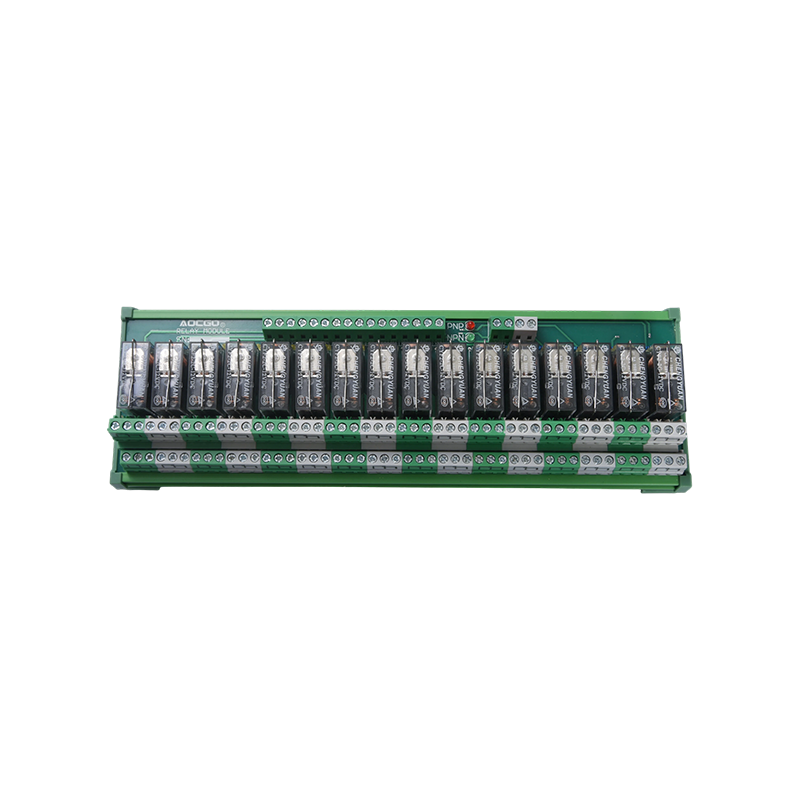 MCYF2 relémodul, 14F sínes relémodul, 14F 5A 8A ipari csatlakozómodul.
