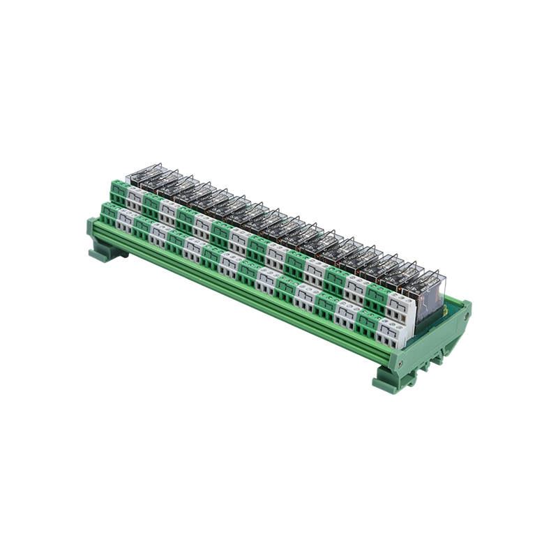 MCYF2 relémodul, 14F sínes relémodul, 14F 5A 8A ipari csatlakozómodul.