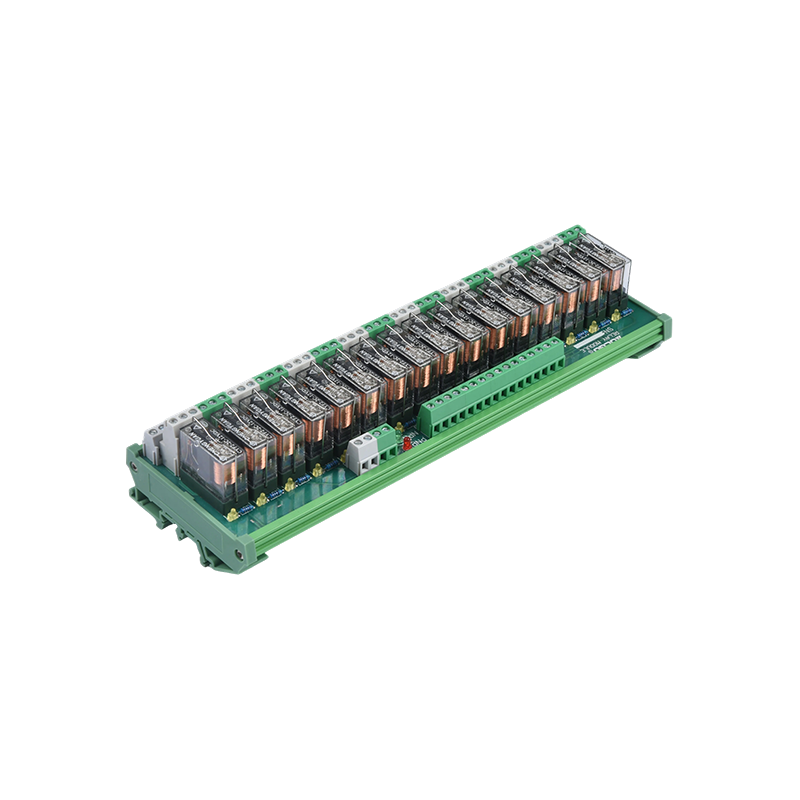 MCYF2 relémodul, 14F sínes relémodul, 14F 5A 8A ipari csatlakozómodul.
