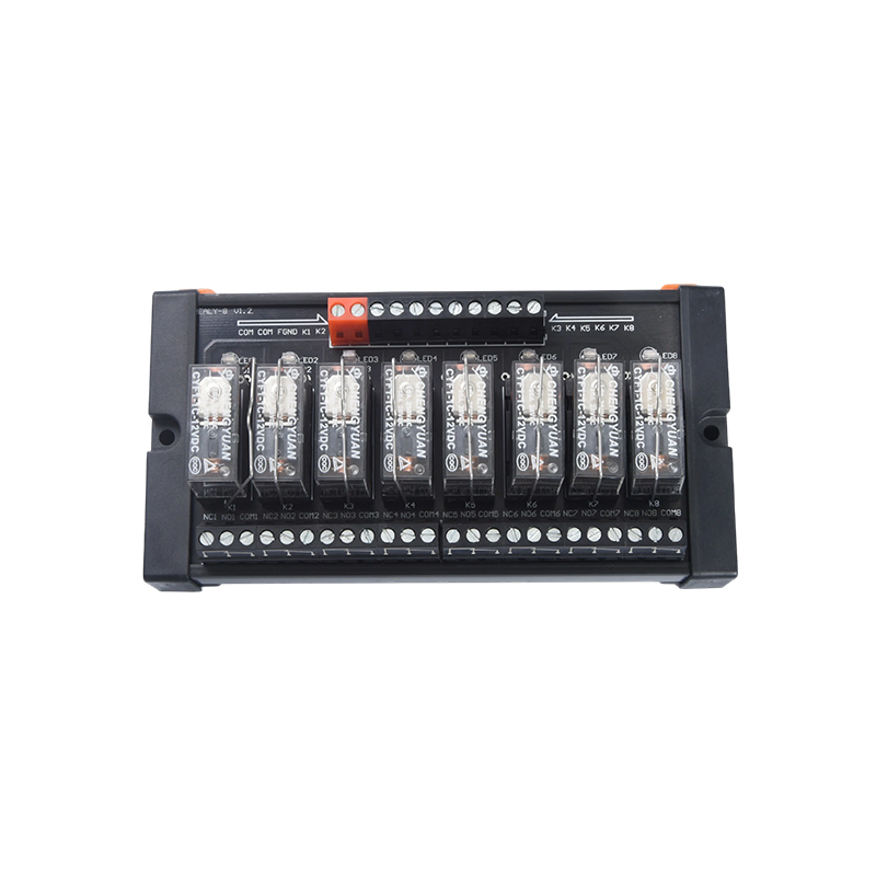 MCYF1 relémodul, 14F sínes relémodul, 14F 10A ipari csatlakozómodul.