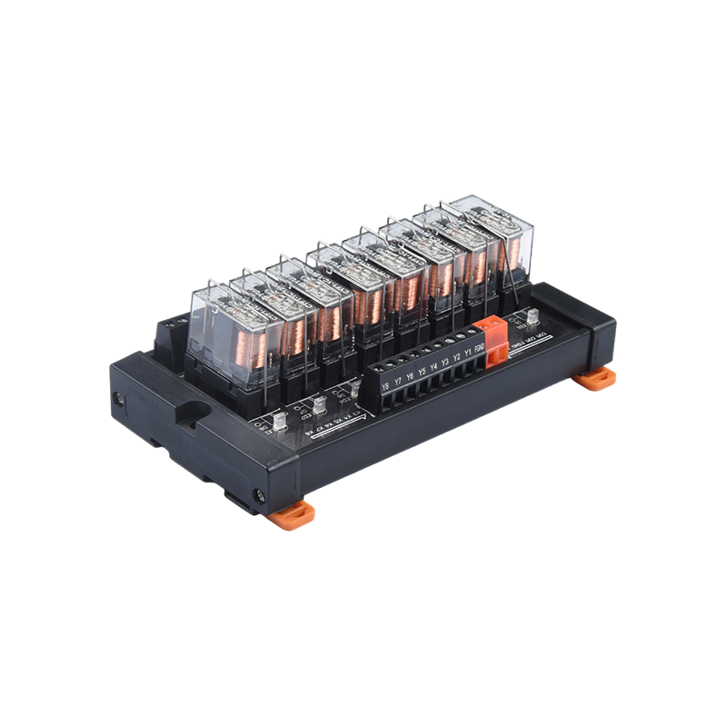 MCYF1 relémodul, 14F sínes relémodul, 14F 10A ipari csatlakozómodul.