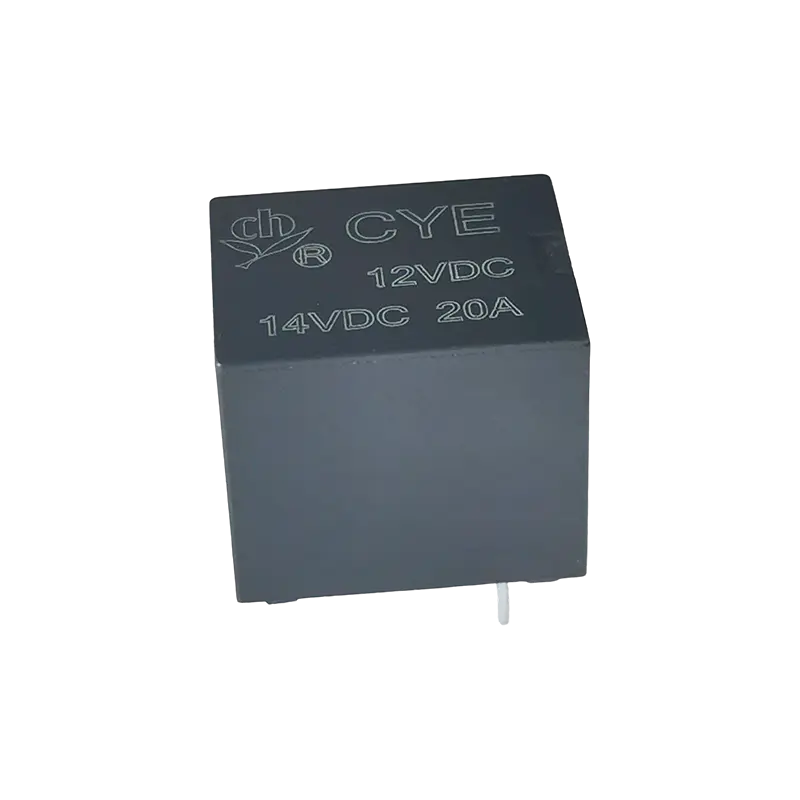 CYE relé, JQC-T78, autó elektromágneses relé, 20A 0,6 W relé.