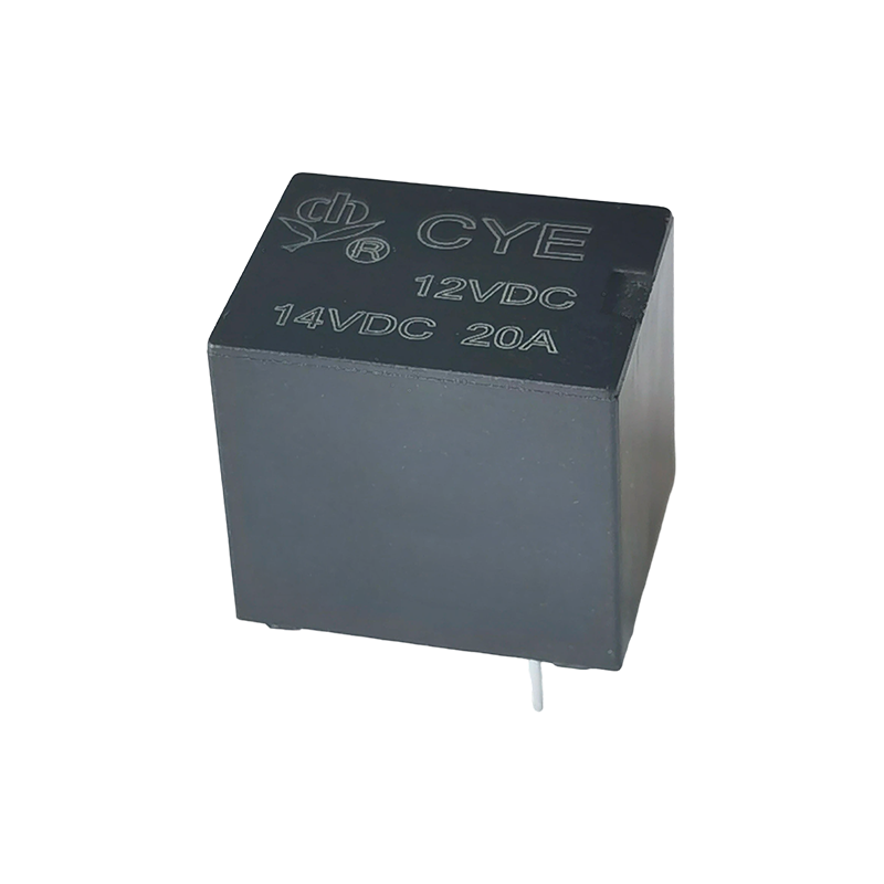 CYE relé, JQC-T78, autó elektromágneses relé, 20A 0,6 W relé.