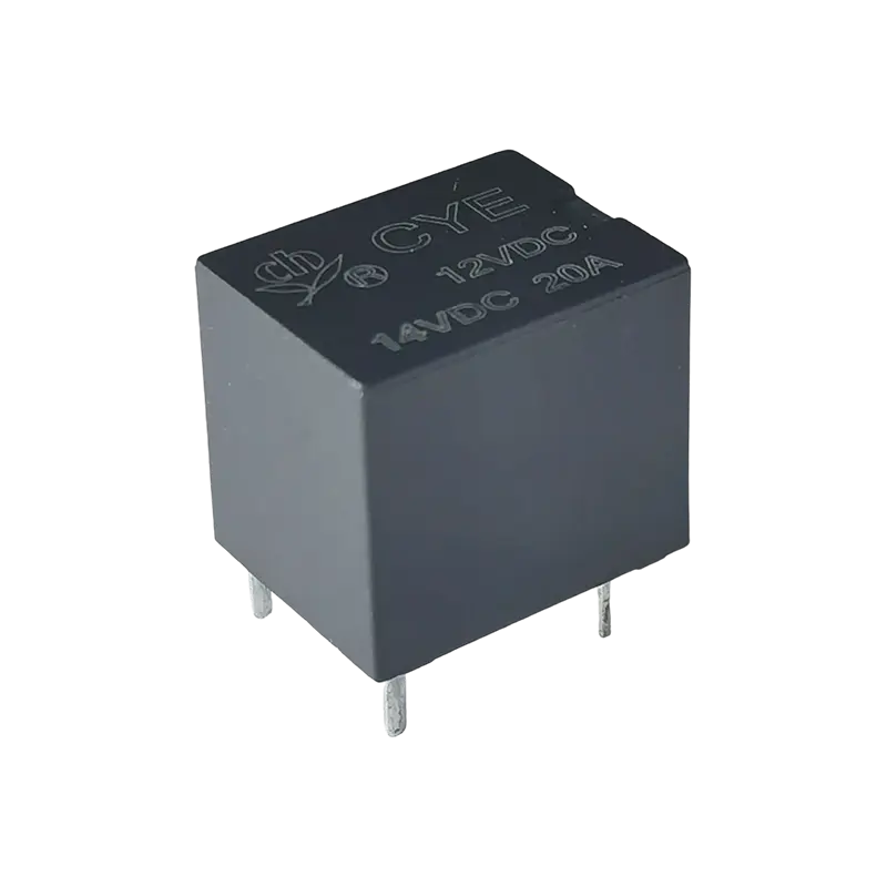 CYE relé, JQC-T78, autó elektromágneses relé, 20A 0,6 W relé.
